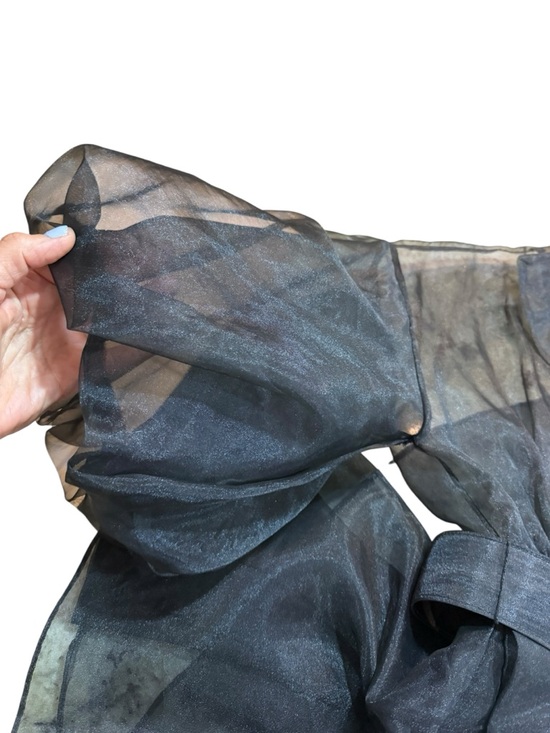 Nili Richards Vintage Women’s Lantern-Sleeve Evening Set black Size 4 - Picture 7 of 14